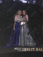 Ball Gown Halter Satin Floor-length Beading Prom Dresses