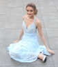 Best Halter Chiffon with Beading Floor-length Backless Prom Dresses