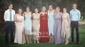 A-line V-neck Tulle Floor-length Sequins Prom Dresses