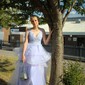 Ball Gown/Princess Floor-length V-neck Lace Organza Beading Prom Dresses