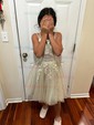 A-line Scoop Neck Lace Tulle Short/Mini Appliques Lace Short Prom Dresses