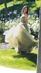 Ball Gown Off-the-shoulder Tulle Floor-length Prom Dresses With Beading