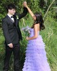 Ball Gown/Princess Sweetheart Tulle Sweep Train Prom Dresses With Tiered