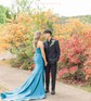 Trumpet/Mermaid Sweetheart Silk-like Satin Sweep Train Prom Dresses With Beading