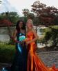 Trumpet/Mermaid Sweetheart Silk-like Satin Sweep Train Prom Dresses With Ruched