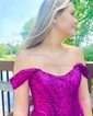 Off Shoulder Sequin Ruched Bodycon Mini Dress