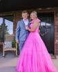 Ball Gown/Princess Sweetheart Tulle Floor-length Prom Dresses With Bow