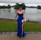 Sheath/Column Cowl Neck Silk-like Satin Floor-length Prom Dresses With Ruched