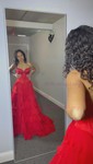 Unique Ball Gown/Princess Sweetheart Appliques Prom Dresses