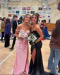 Sheath/Column Off-the-shoulder Satin Corset Prom Dresses