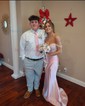 Sheath/Column Off-the-shoulder Satin Corset Prom Dresses