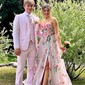 Ball Gown/Princess Sweep Train Sweetheart Tulle Flower(s) Prom Dresses