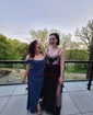 Fitted Strapless Satin Prom Dresses with Slit