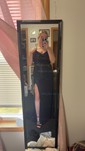 Sheath/Column Sweep Train Cowl Neck Sequined Split Front Prom Dresses