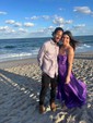 A-line Cowl Neck Silk-like Satin Floor-length Prom Dress