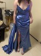 Sheath/Column Strapless Satin Prom Dresses With Ruched