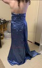 Sheath/Column Strapless Satin Prom Dresses With Ruched