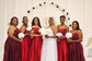 Ball Gown V-neck Floor-length Satin Prom Dresses