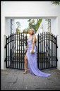 Sheath/Column Strapless Sparkly Sequin Prom Dresses