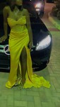 Sheath/Column Strapless Satin Corset Prom Dresses With Beading
