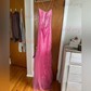 Mermaid Scoop Neck Backless Tulle Prom Dresses With Appliques