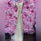 Mermaid Scoop Neck Tulle Beaded Prom Dresses With Appliques