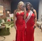 Mermaid Strapless Tulle Corset Prom Dresses With Appliques