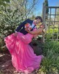 Mermaid Strapless Tulle Corset Prom Dresses With Appliques