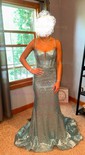 Mermaid V-neck Sparkly Sequin Prom Dresses