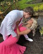 Mermaid V-neck Tulle Prom Dresses With Appliques