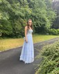 Ball Gown Sweetheart Tulle Corset Prom Dresses With Appliques