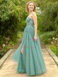 Ball Gown Sweetheart Tulle Corset Prom Dresses With Appliques