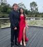 Sheath/Column Floor-length Sweetheart Silk-like Satin Split Front Prom Dresses