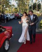 Sheath/Column Floor-length Sweetheart Silk-like Satin Split Front Prom Dresses