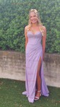 Sparkly Sweetheart Sequin Corset Prom Dresses with Ruched