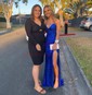 Sheath/Column V-neck Sequined Floor-length Prom Dresses With Ruched