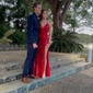 Sheath/Column V-neck Sequined Floor-length Prom Dresses With Ruched