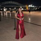 Mermaid Satin Ruched Halter Prom Dresses
