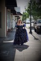 Ball Gown Square Neck Puff Sleeve Tulle Prom Dresses With Star