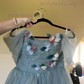 Ball Gown Off-the-shoulder Tulle 3D Floral Prom Dresses With Beading