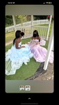 Ball Gown/Princess Sweep Train Sweetheart Tulle Appliques Lace Prom Dresses