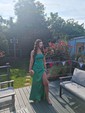 Sweetheart Corset Satin Fitted Prom Dresses with Ruched