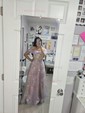 Ball Gown Off-the-shoulder Lace Tulle 3D Floral Prom Dresses