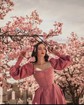 Ball Gown Sweetheart Satin Prom Dresses With Puff Sleeve