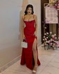 Sweetheart Satin Corset Prom Dresses with Ruched
