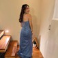 Sparkly Sweetheart Sequin Corset Prom Dresses with Ruched