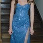Sparkly Sweetheart Sequin Corset Prom Dresses with Ruched