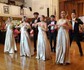 A-line Cowl Neck Satin Prom Dresses with Slit