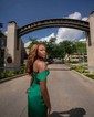 Fitted Off-the-shoulder Satin Prom Dresses with Ruched