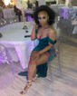 Fitted Off-the-shoulder Satin Prom Dresses with Ruched
